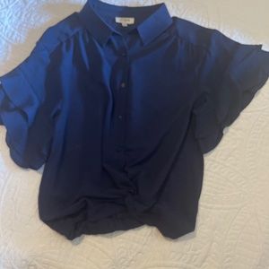 Navy top